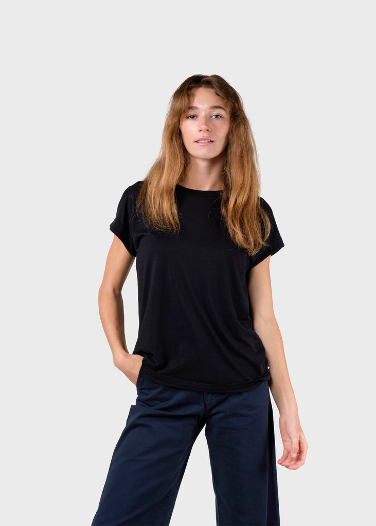 アパルトモン GENTLEWOMAN SHIRT ブラック Sigrid tee - Black – klitmollercollective.com