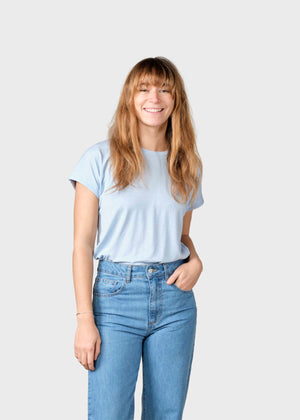 Klitmøller Collective ApS Sigrid tee T-Shirts Light blue