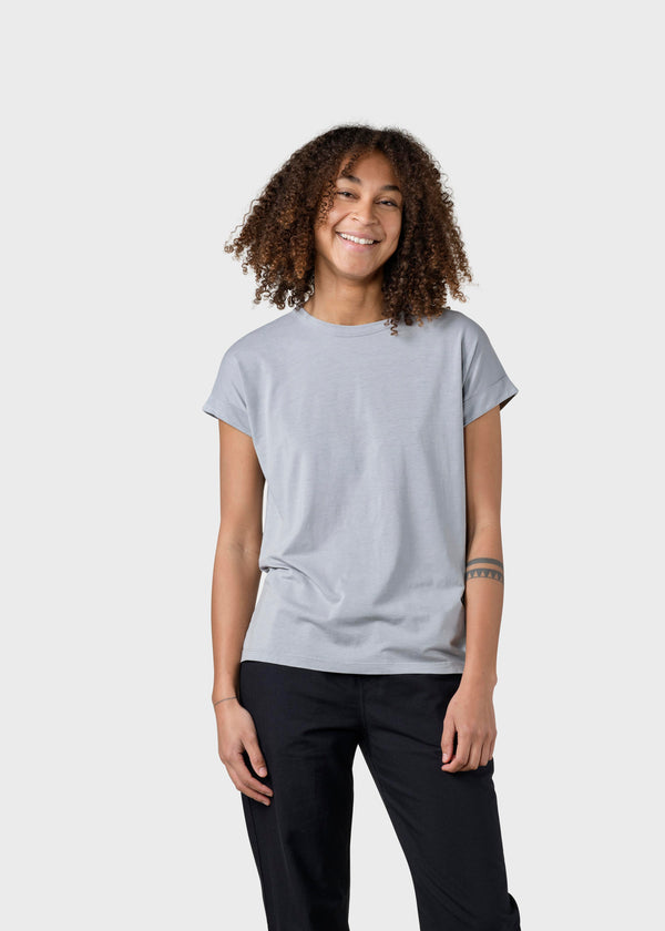 Klitmøller Collective ApS Sigrid tee T-Shirts Pastel grey