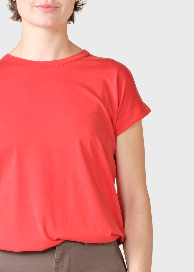 Klitmøller Collective ApS Sigrid tee T-Shirts Red