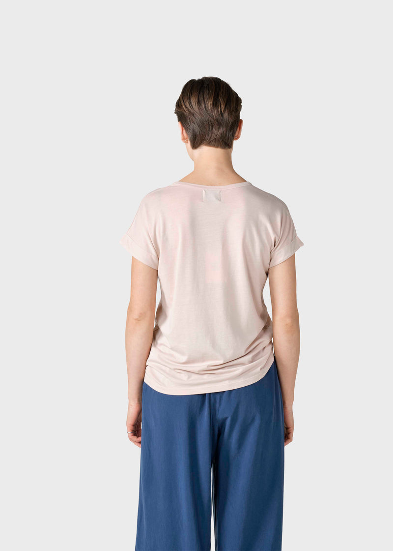 Klitmøller Collective ApS Sigrid tee T-Shirts Rose