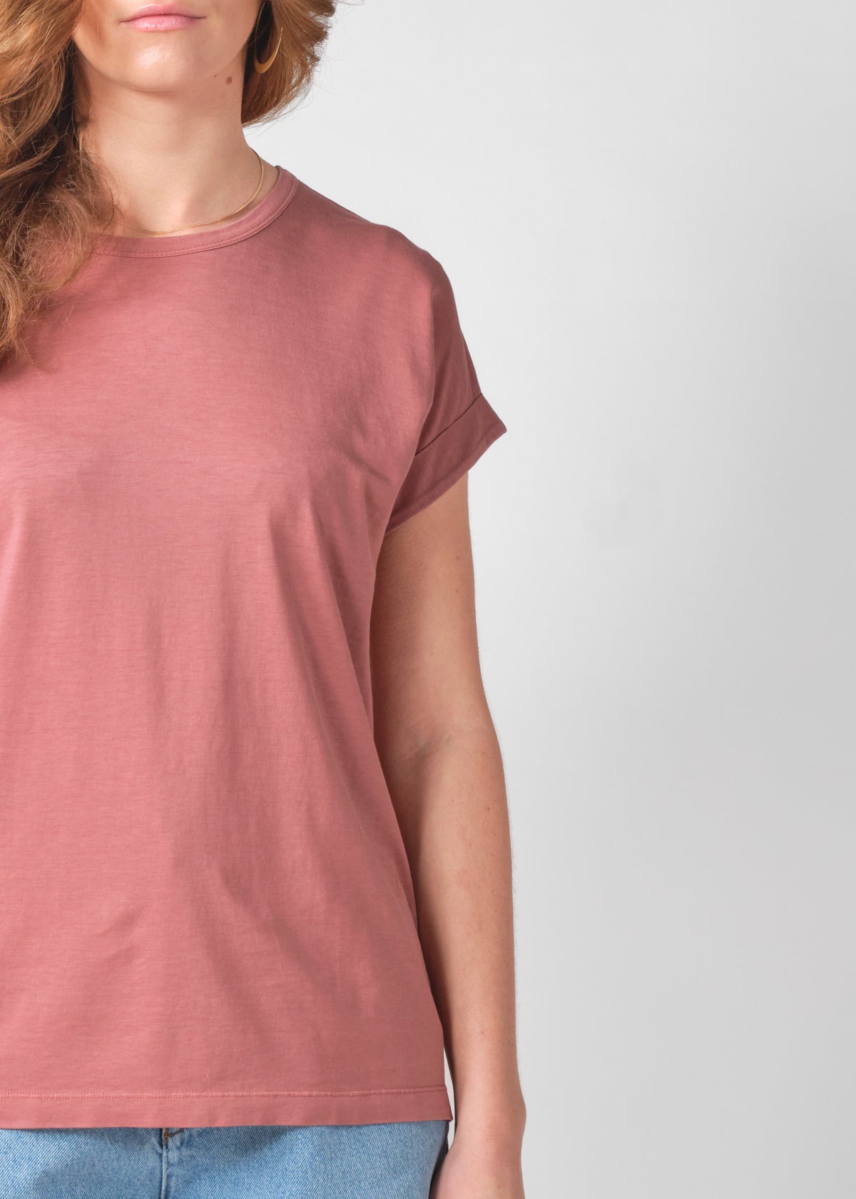 Klitmøller Collective ApS Sigrid tee OCS T-Shirts Faded rose