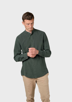 Klitmøller Collective ApS Simon lyocell shirt Shirts Olive