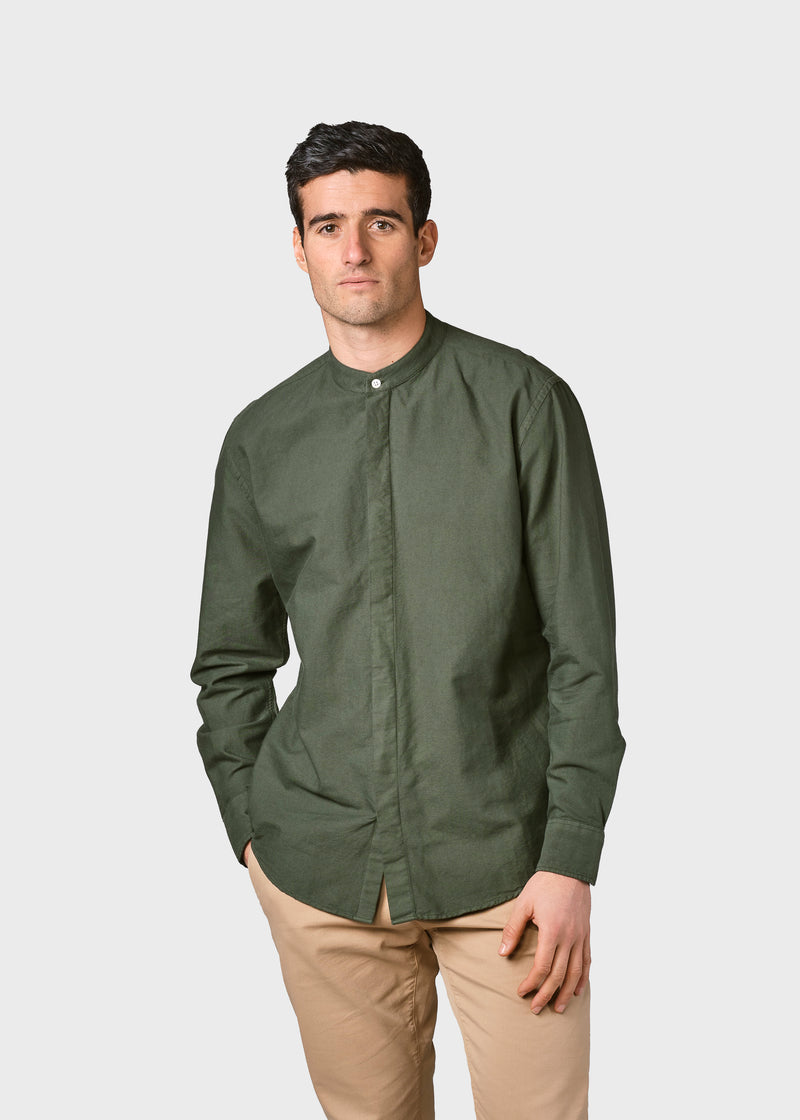 Klitmøller Collective ApS Simon shirt Shirts Olive