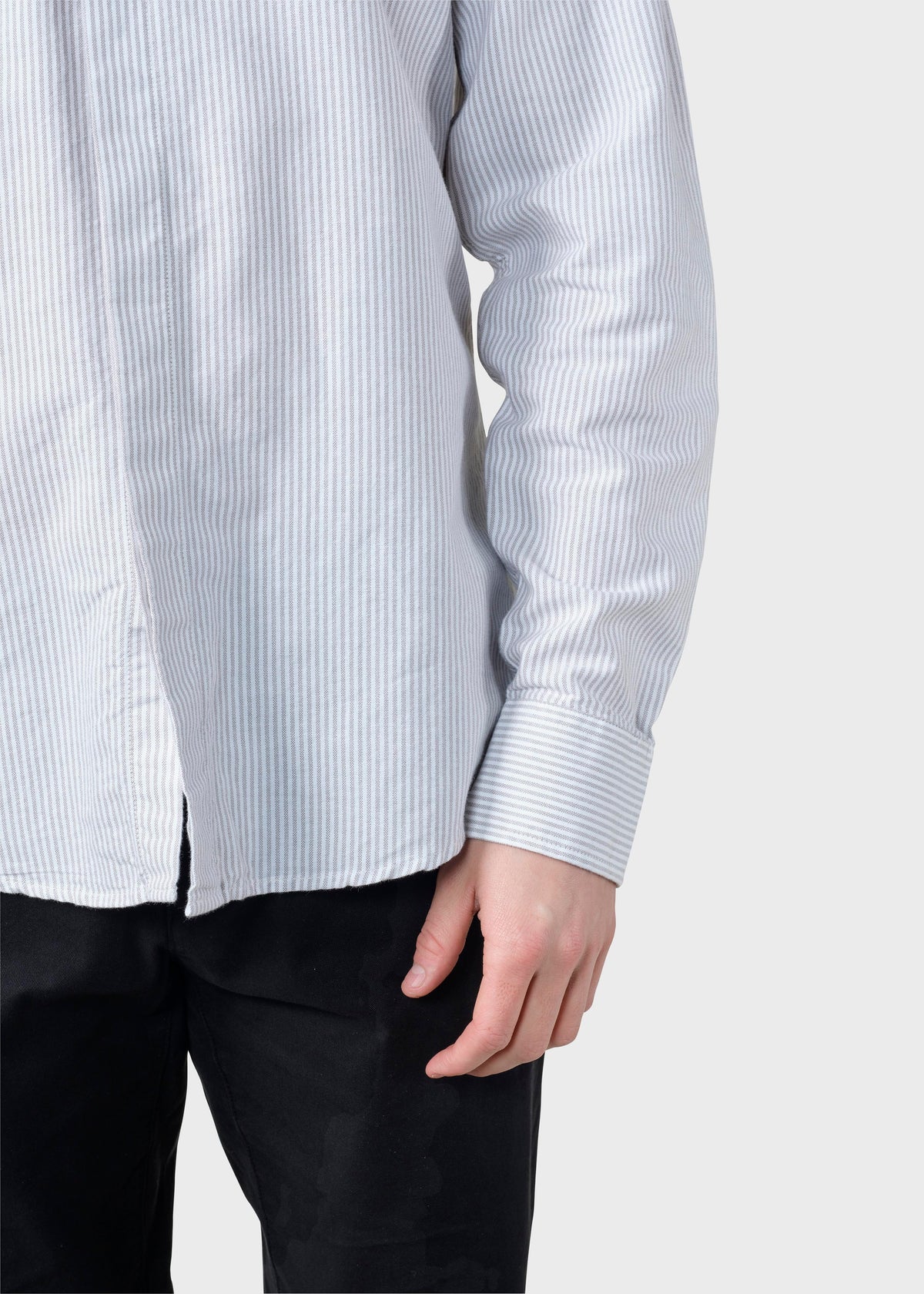 Klitmøller Collective ApS Simon striped shirt Shirts White/sand