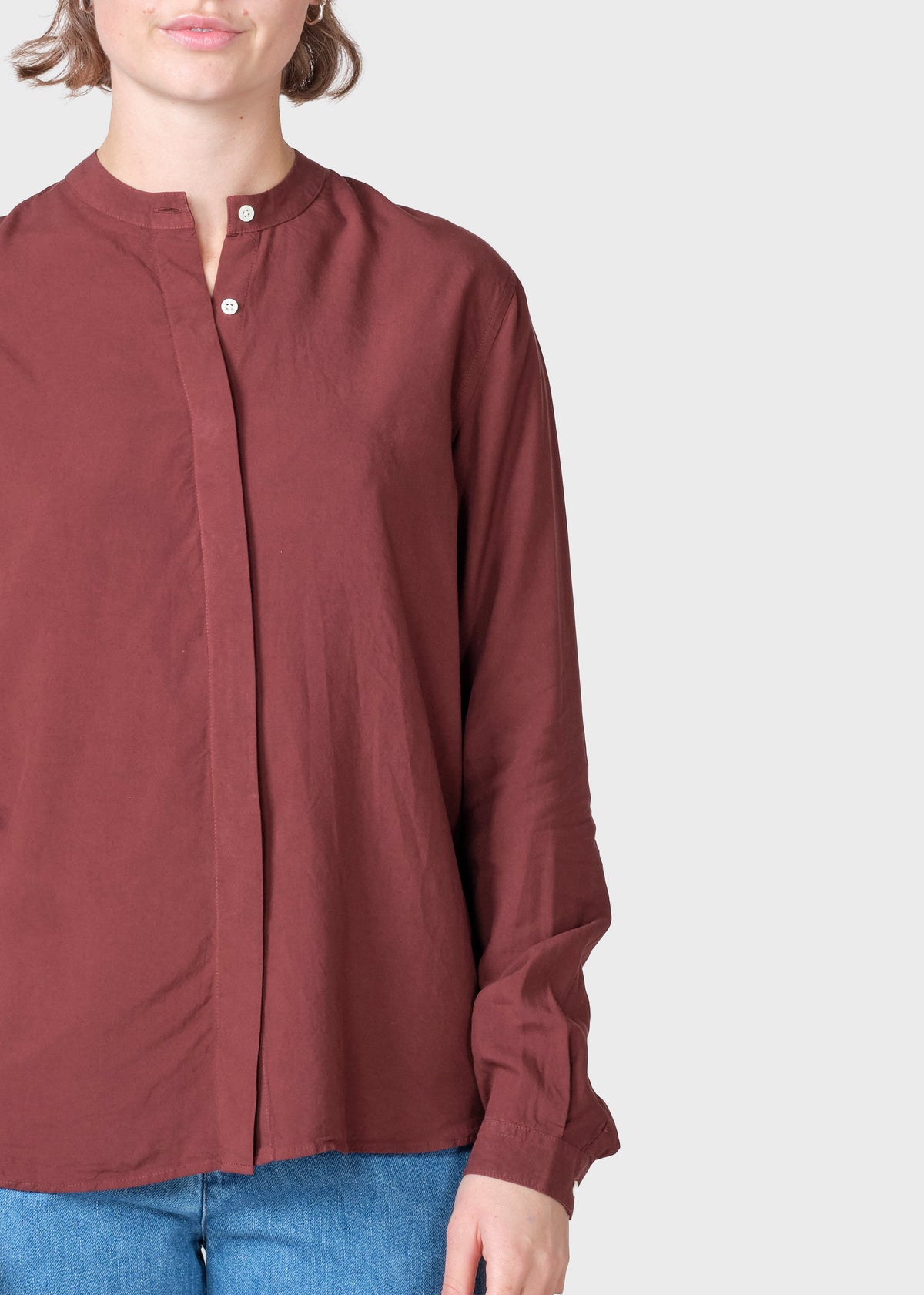Klitmøller Collective ApS Simone shirt Shirts Burgundy