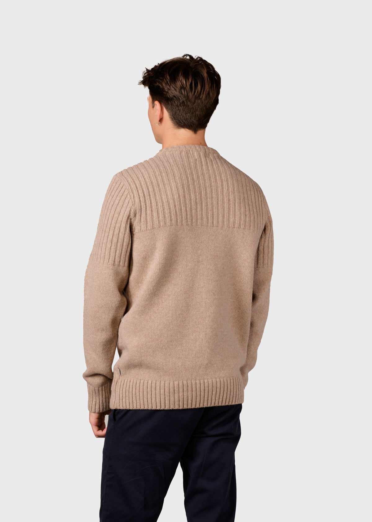 Klitmøller Collective ApS Søren knit Knitted sweaters Sand