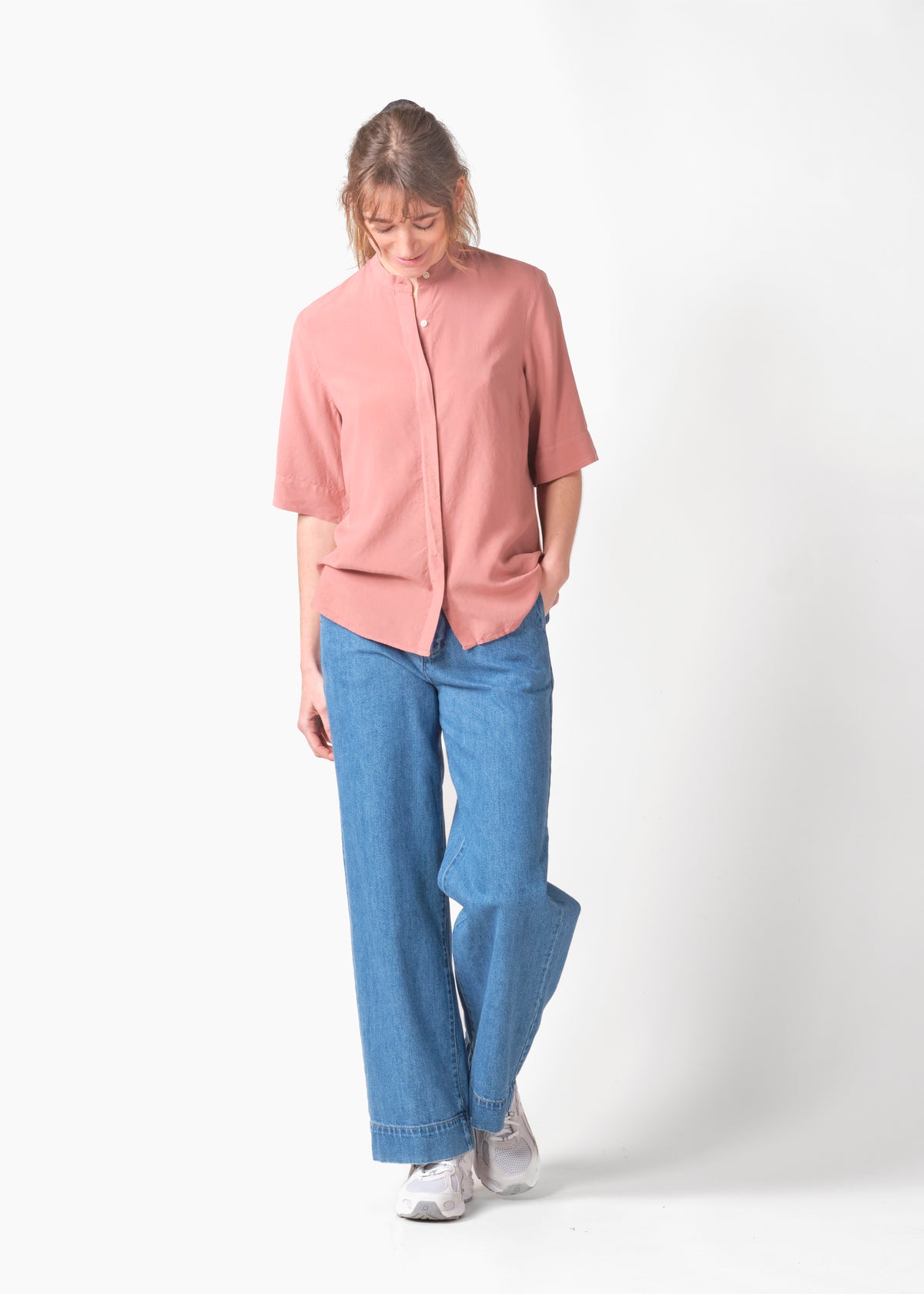 Klitmøller Collective ApS Solrun shirt Shirts Faded rose
