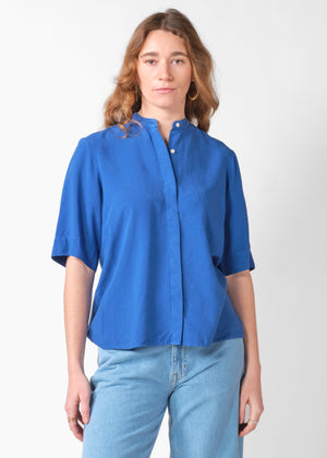 Klitmøller Collective ApS Solrun shirt Shirts Surf blue