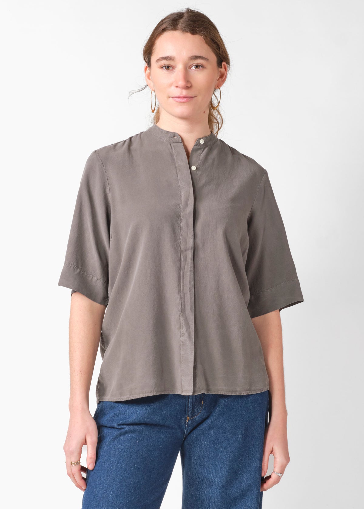 Klitmøller Collective ApS Solrun shirt Shirts Taupe