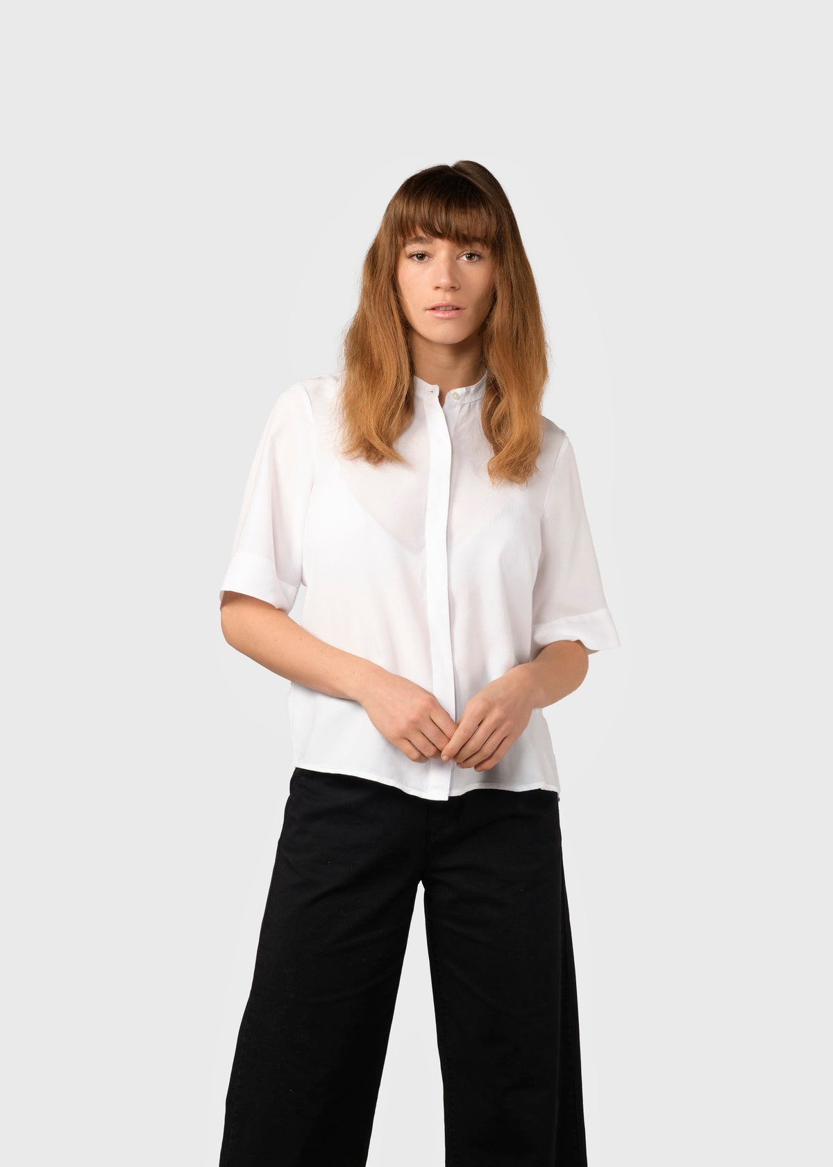 Klitmøller Collective ApS Solrun shirt Shirts White