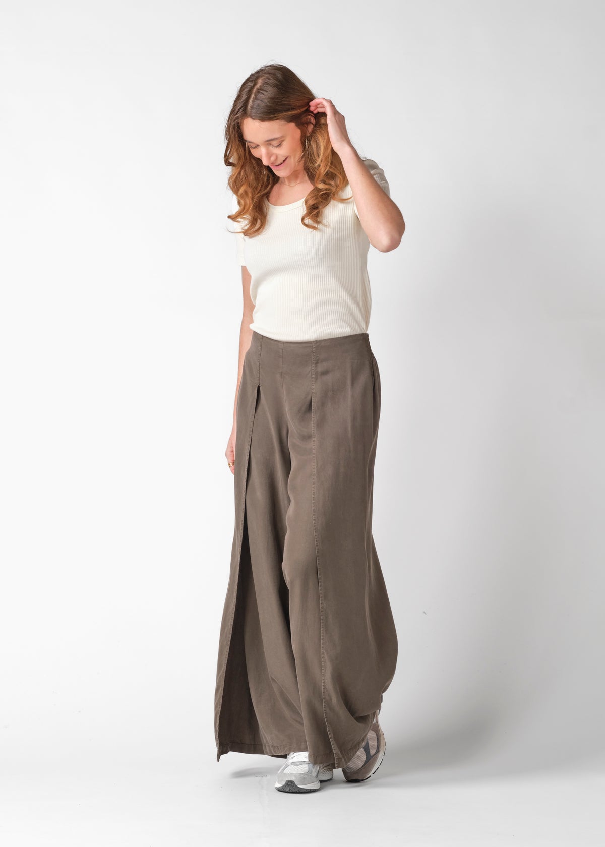 Klitmøller Collective ApS Sonja lyocell Pants Taupe