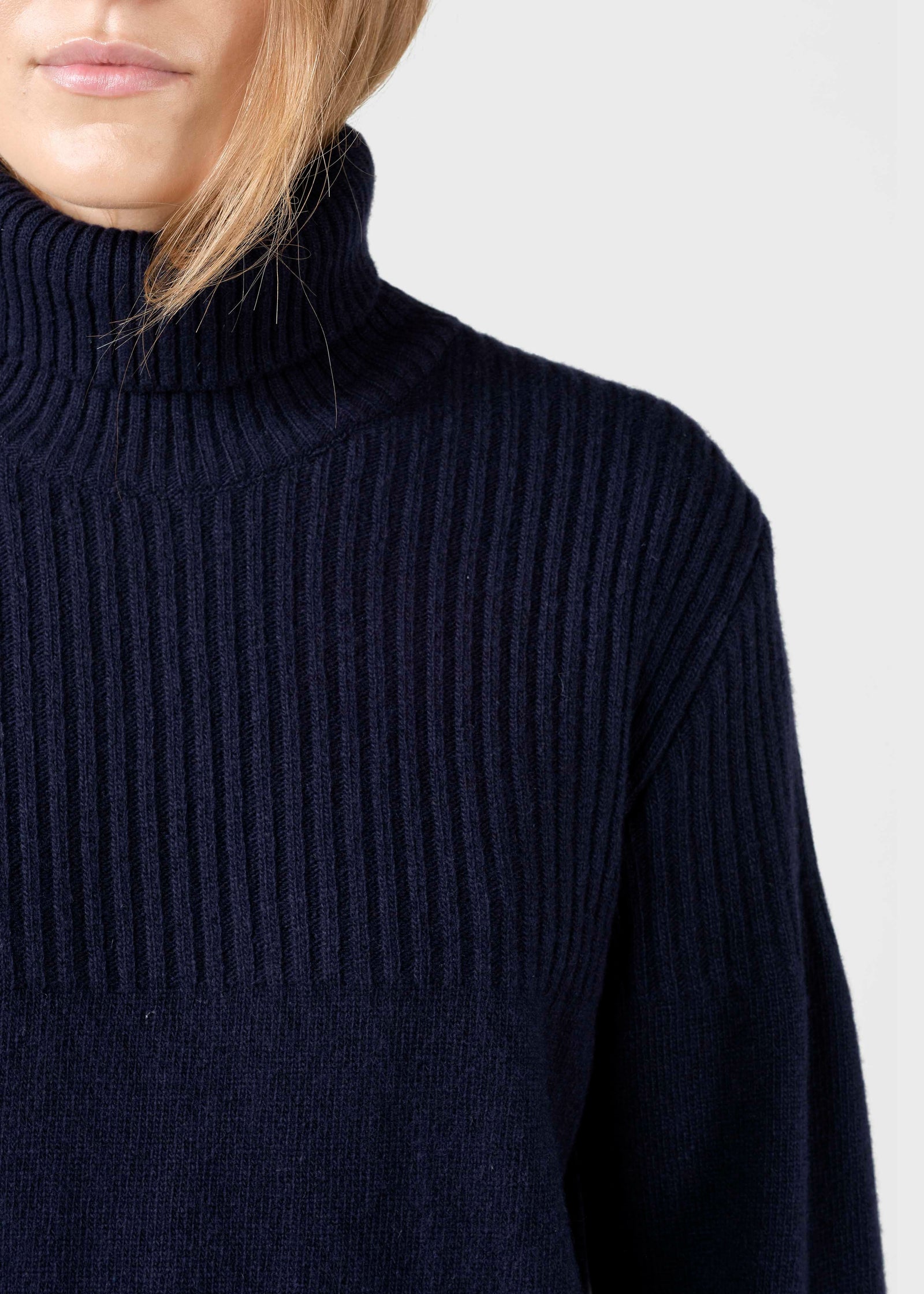 Svale knit - Navy – klitmollercollective.com