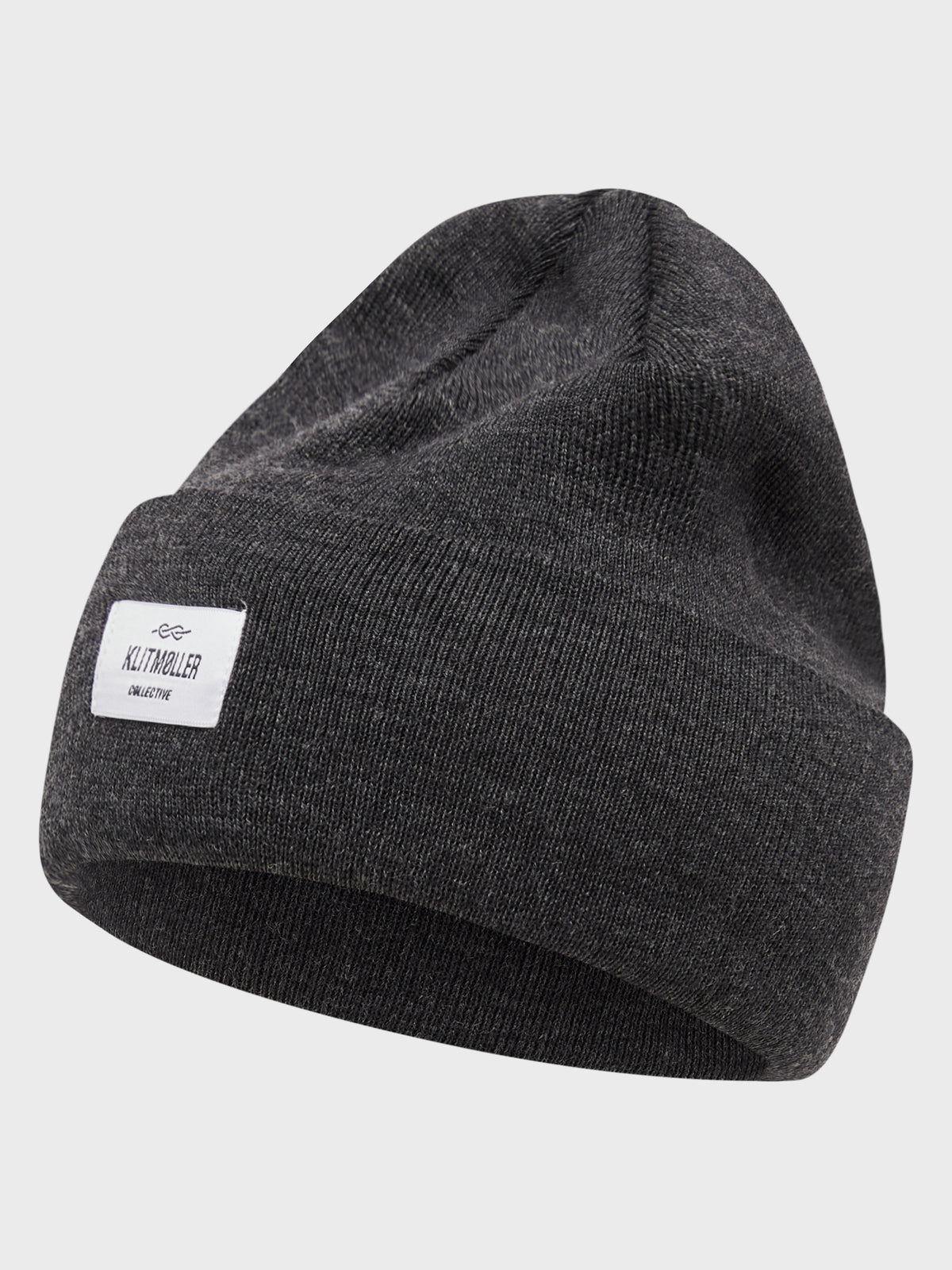 Klitmøller Collective ApS Tall beanie Beanies Anthracite