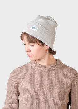 Klitmøller Collective ApS Tall beanie Beanies Pastel grey