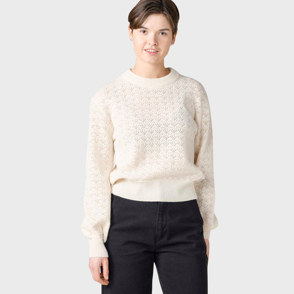 Tanja knit - Cream – klitmollercollective.com