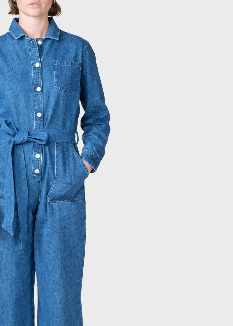 Klitmøller Collective ApS Taylor jumpsuit Jumpsuits Light blue stonewash