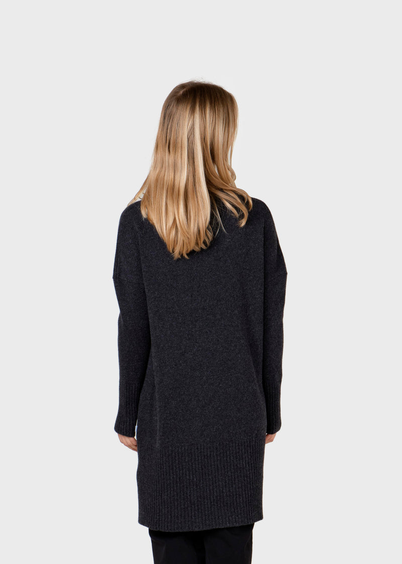 Klitmøller Collective ApS Thea knit dress Knitted sweaters Anthracite