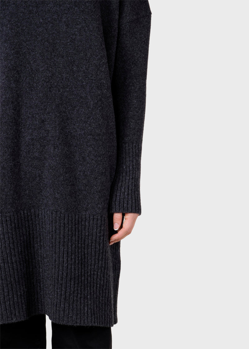 Klitmøller Collective ApS Thea knit dress Knitted sweaters Anthracite