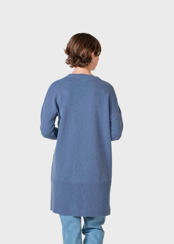 Klitmøller Collective ApS Thea knit dress Knitted sweaters Ocean