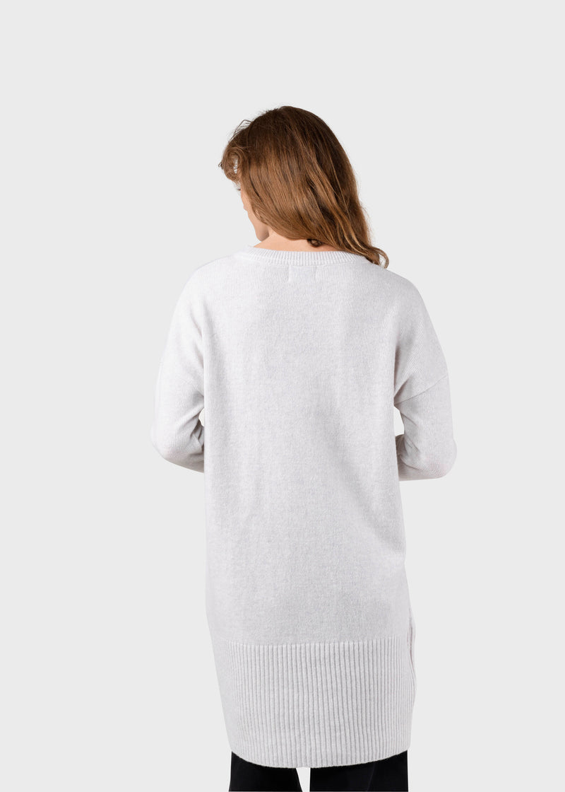 Klitmøller Collective ApS Thea knit dress Knitted sweaters Pastel grey