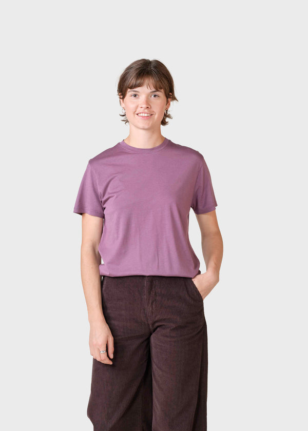 Klitmøller Collective ApS Thelma tee T-Shirts Dark berry