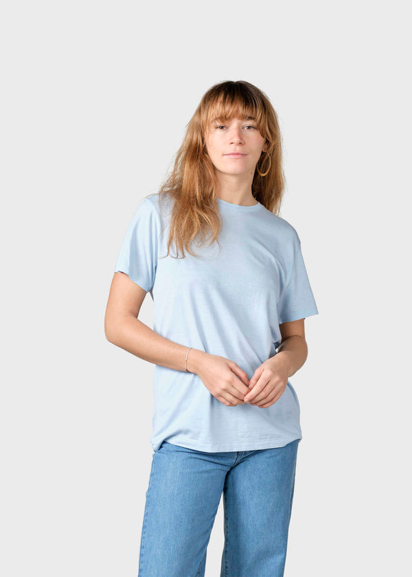 Klitmøller Collective ApS Thelma tee T-Shirts Light blue