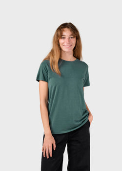 Klitmøller Collective ApS Thelma tee T-Shirts Moss Green