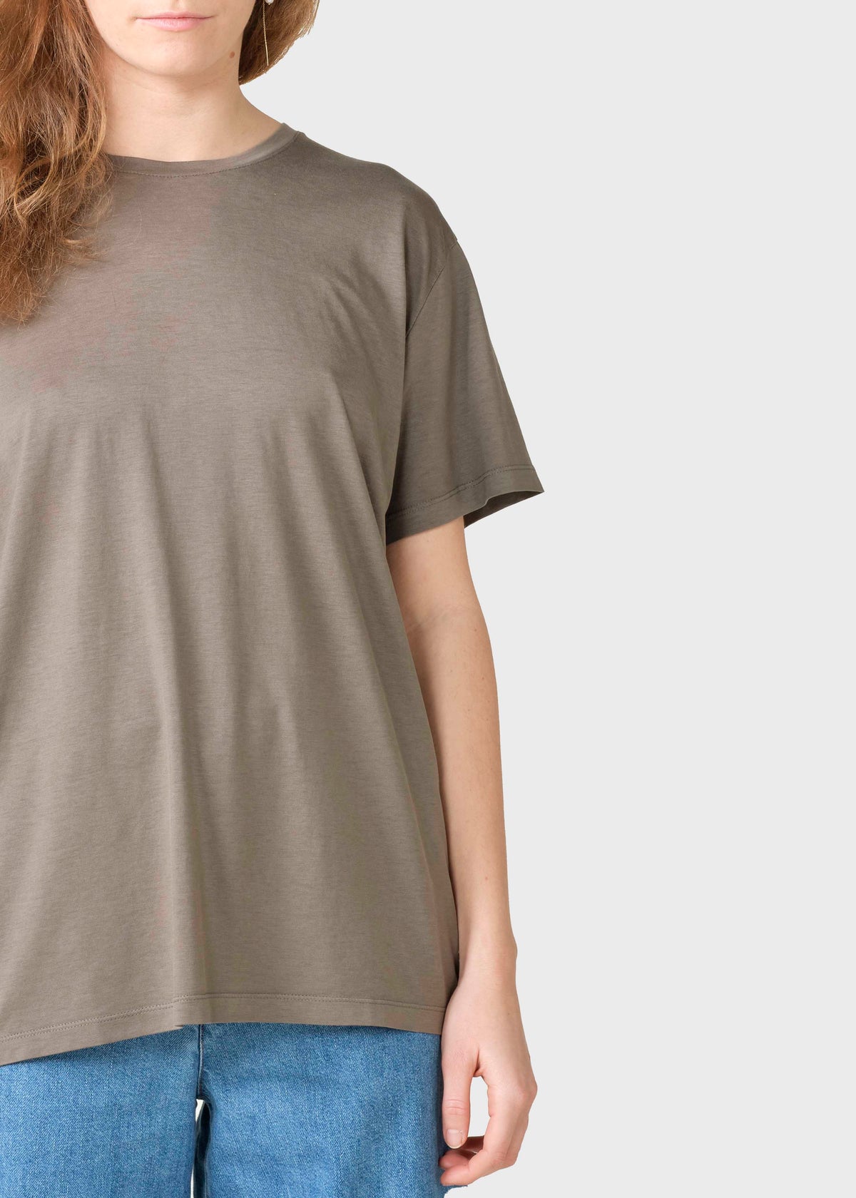Klitmøller Collective ApS Thelma tee OCS T-Shirts Taupe