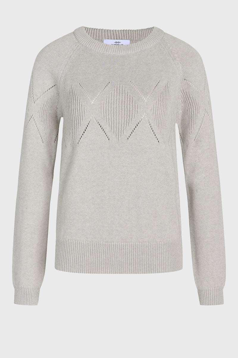 Klitmøller Collective ApS Thyra knit Knitted sweaters Pastel grey