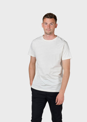 Klitmøller Collective ApS Tom tee T-Shirts Cream/sage