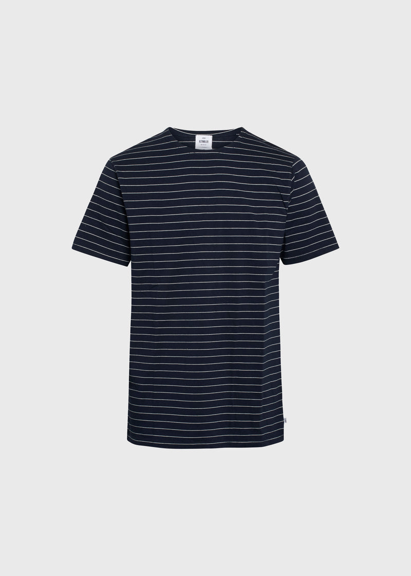 Klitmøller Collective ApS Tom tee T-Shirts Navy/cream