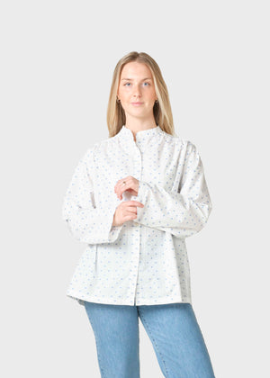 Klitmøller Collective ApS Tracy shirt Shirts White/light blue