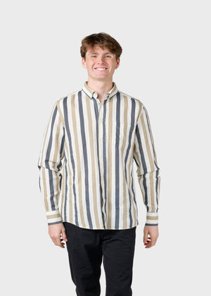 Klitmøller Collective ApS Valdis shirt Shirts Navy/sand