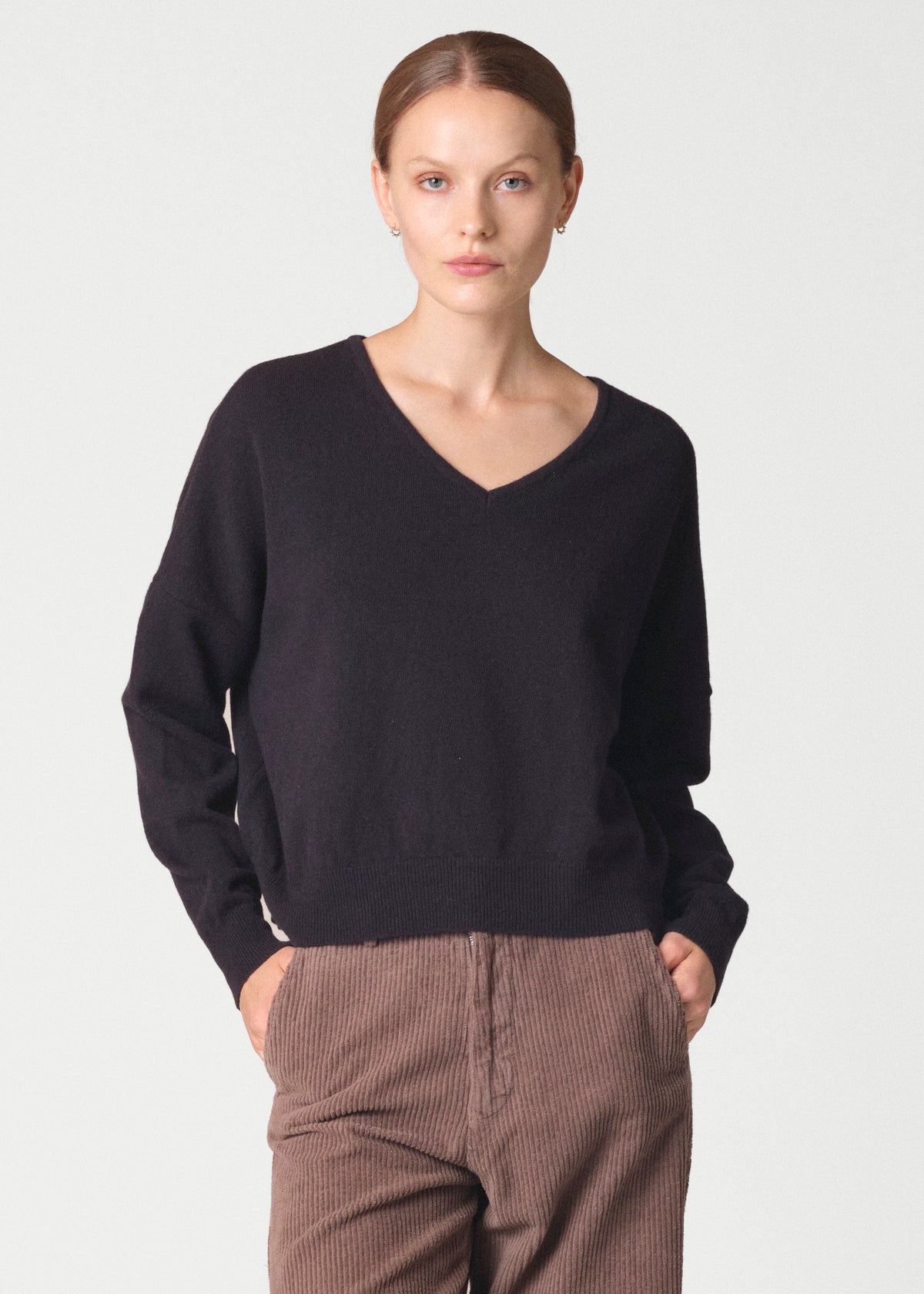 Klitmøller Collective ApS Vanessa knit Knitted sweaters Black
