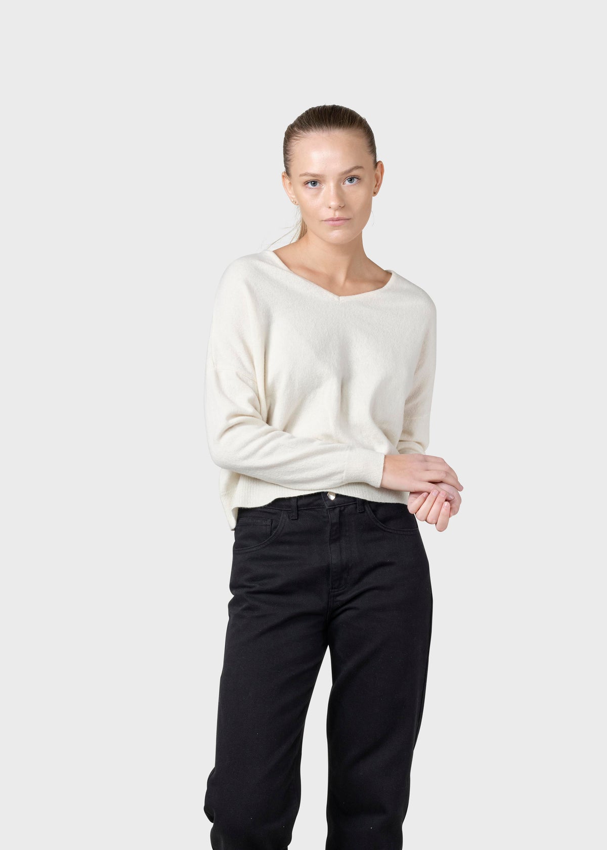 Klitmøller Collective ApS Vanessa knit Knitted sweaters Cream