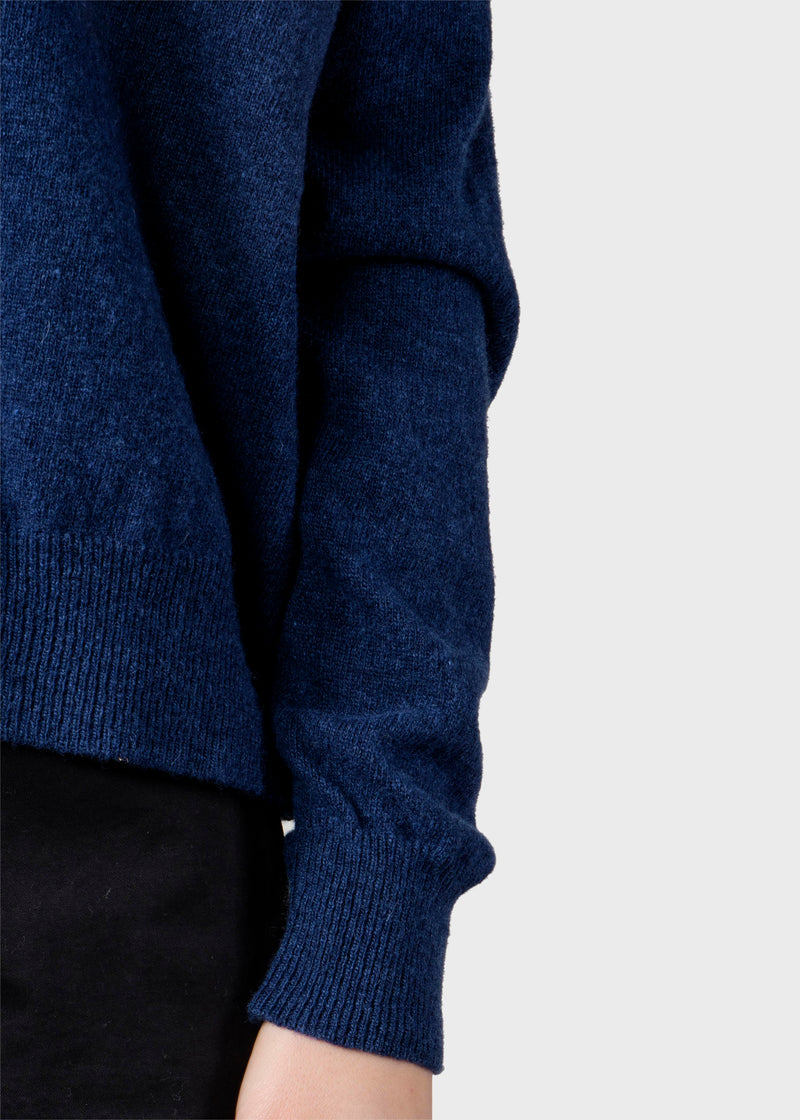 Klitmøller Collective ApS Vanessa knit Knitted sweaters Deep blue