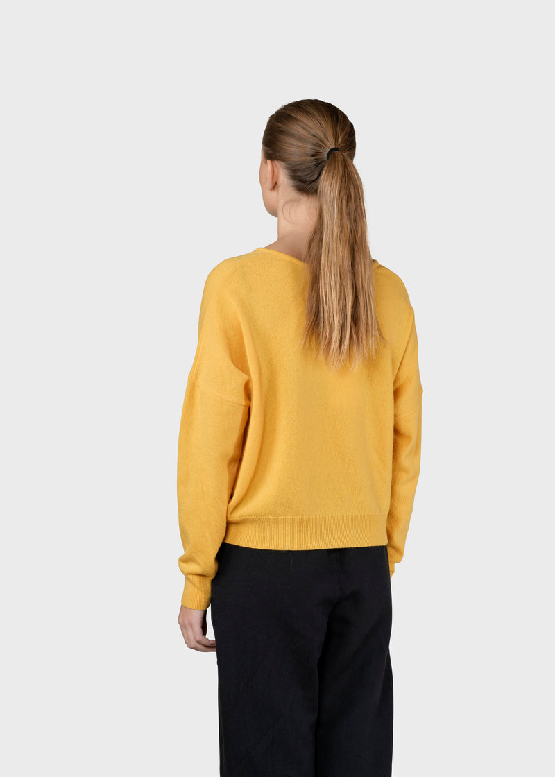 Klitmøller Collective ApS Vanessa knit Knitted sweaters Lemon sorbet