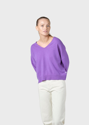 Klitmøller Collective ApS Vanessa knit Knitted sweaters Lilac