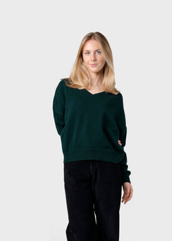 Klitmøller Collective ApS Vanessa knit Knitted sweaters Moss Green