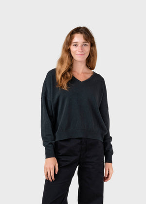 Klitmøller Collective ApS Vanessa knit Knitted sweaters Olive