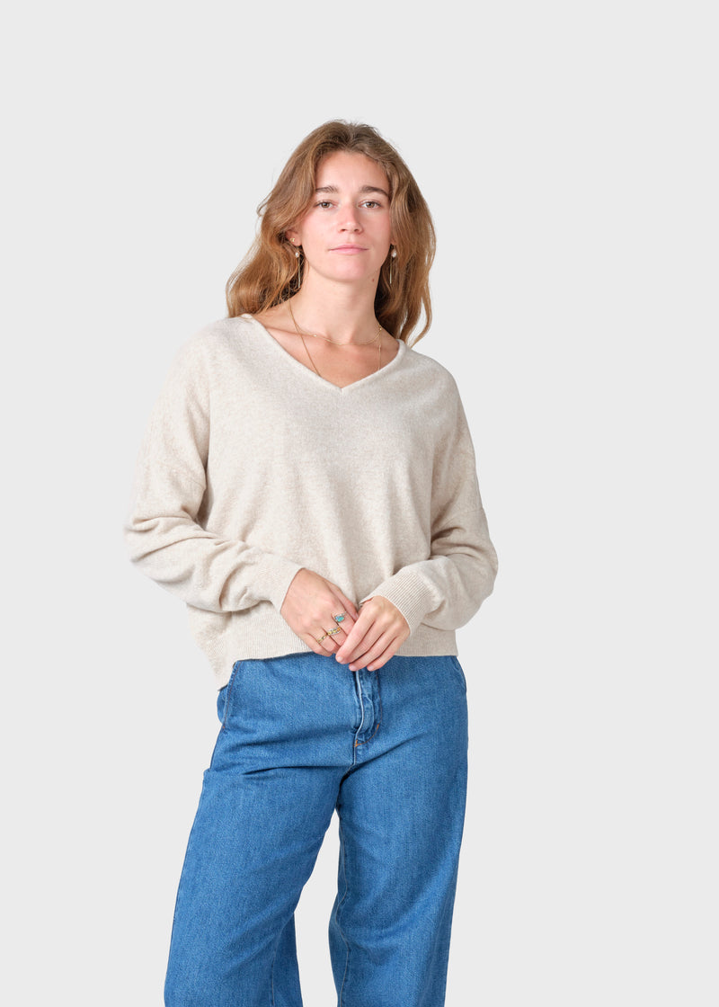 Klitmøller Collective ApS Vanessa knit Knitted sweaters Pastel sand