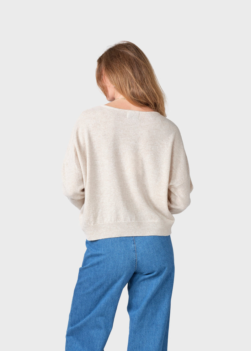 Klitmøller Collective ApS Vanessa knit Knitted sweaters Pastel sand