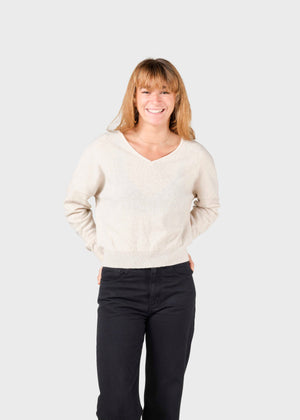 Klitmøller Collective ApS Vanessa knit Knitted sweaters Pastel sand