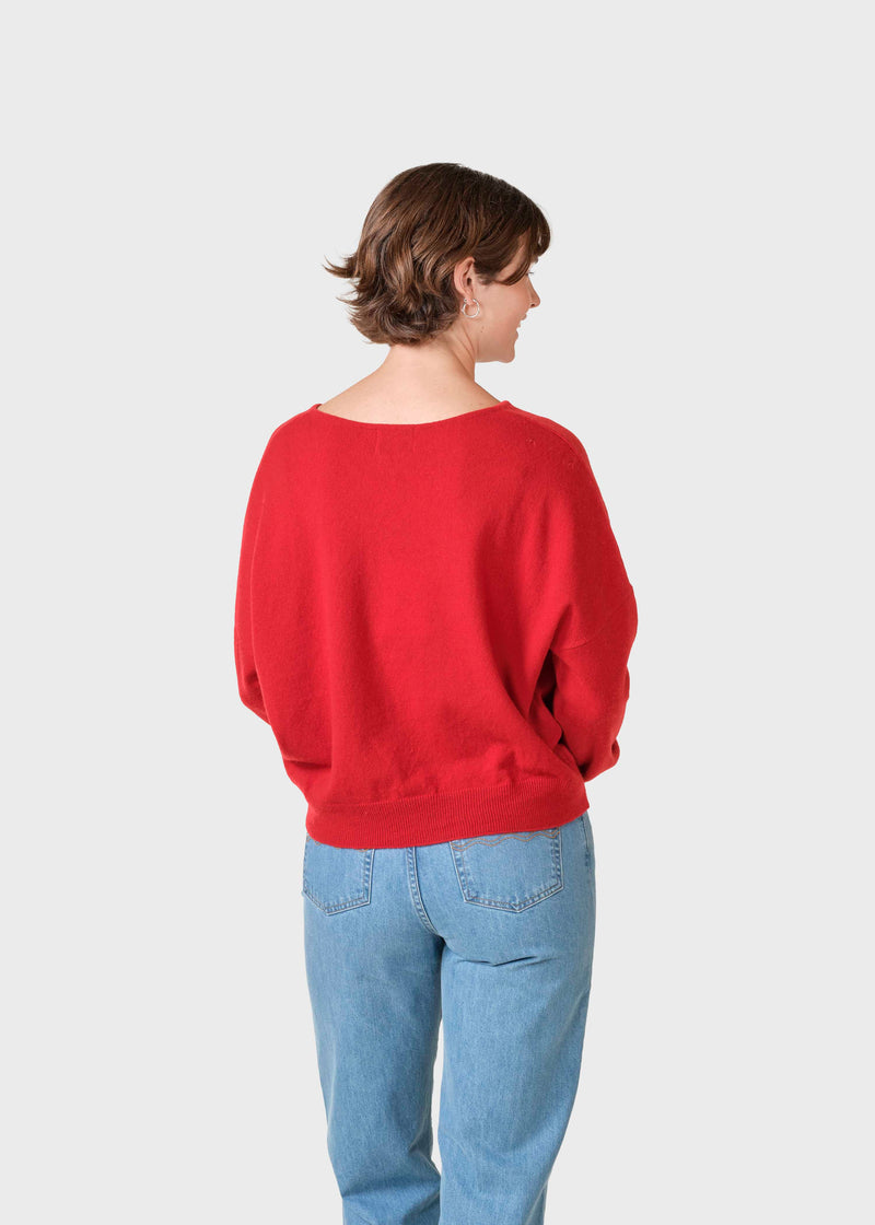 Klitmøller Collective ApS Vanessa knit Knitted sweaters Red