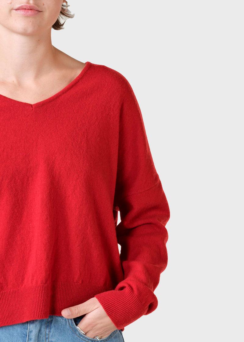 Klitmøller Collective ApS Vanessa knit Knitted sweaters Red