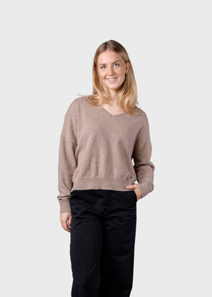 Klitmøller Collective ApS Vanessa knit Knitted sweaters Sand