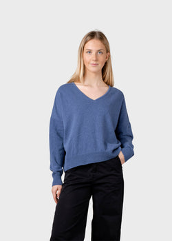 Klitmøller Collective ApS Vanessa knit Knitted sweaters Sky blue