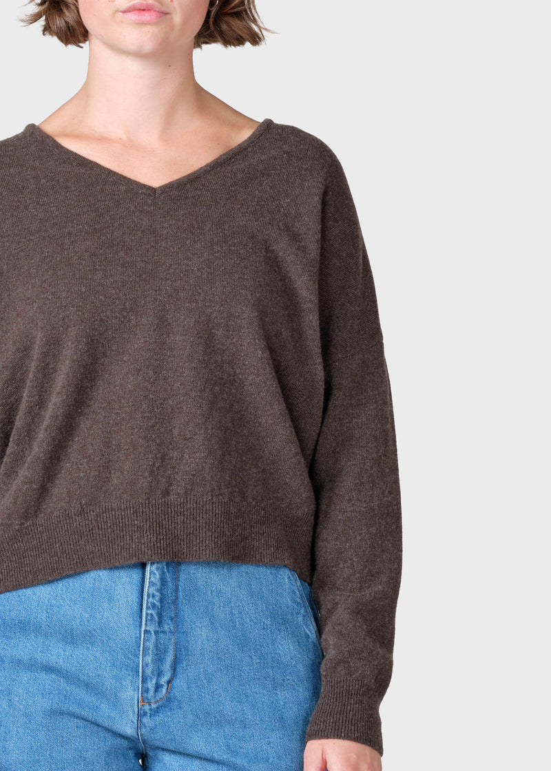 Klitmøller Collective ApS Vanessa knit Knitted sweaters Taupe