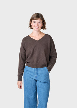 Klitmøller Collective ApS Vanessa knit Knitted sweaters Taupe